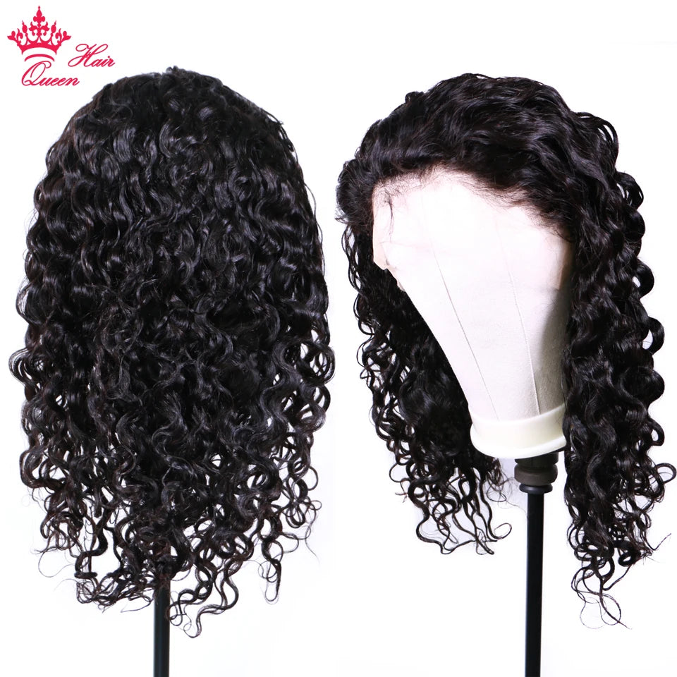 HD Lace Water Wave 13x6 5x5 6x6 Wig Raw Human Hair Wigs Pre Plucked Natural Hairline Melt Skin Lace Queen Hair Official Store