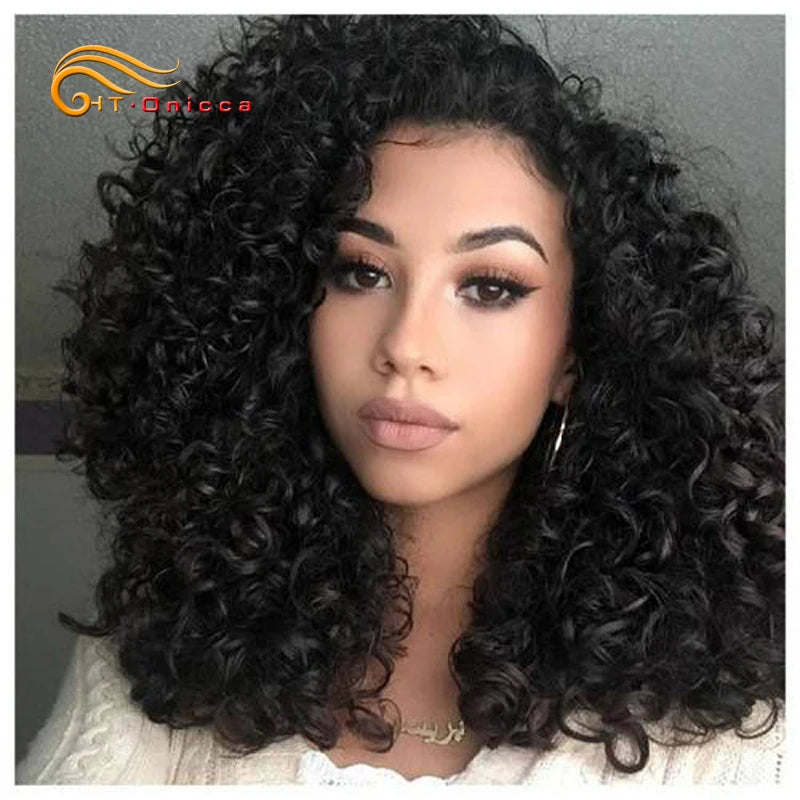 Indian Bouncy Curly Human Hair 1 3 4 Bundle Deals Curly Hair Weave Bundles Natural Hair Extensions For Black Women Remy