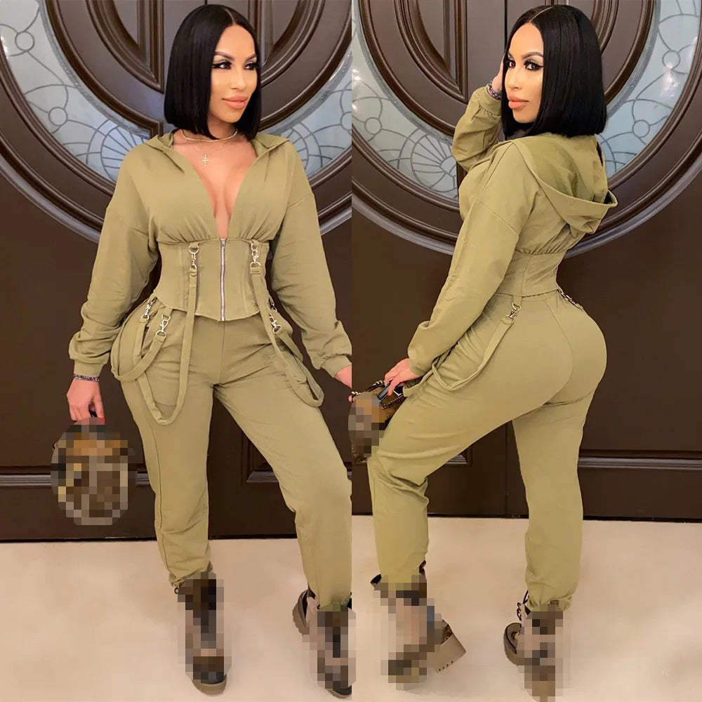 2 piece set women two piece outfits long sleeve sweatshirt pants tracksuit for women two pieces sets fall clothes 2020 outfits