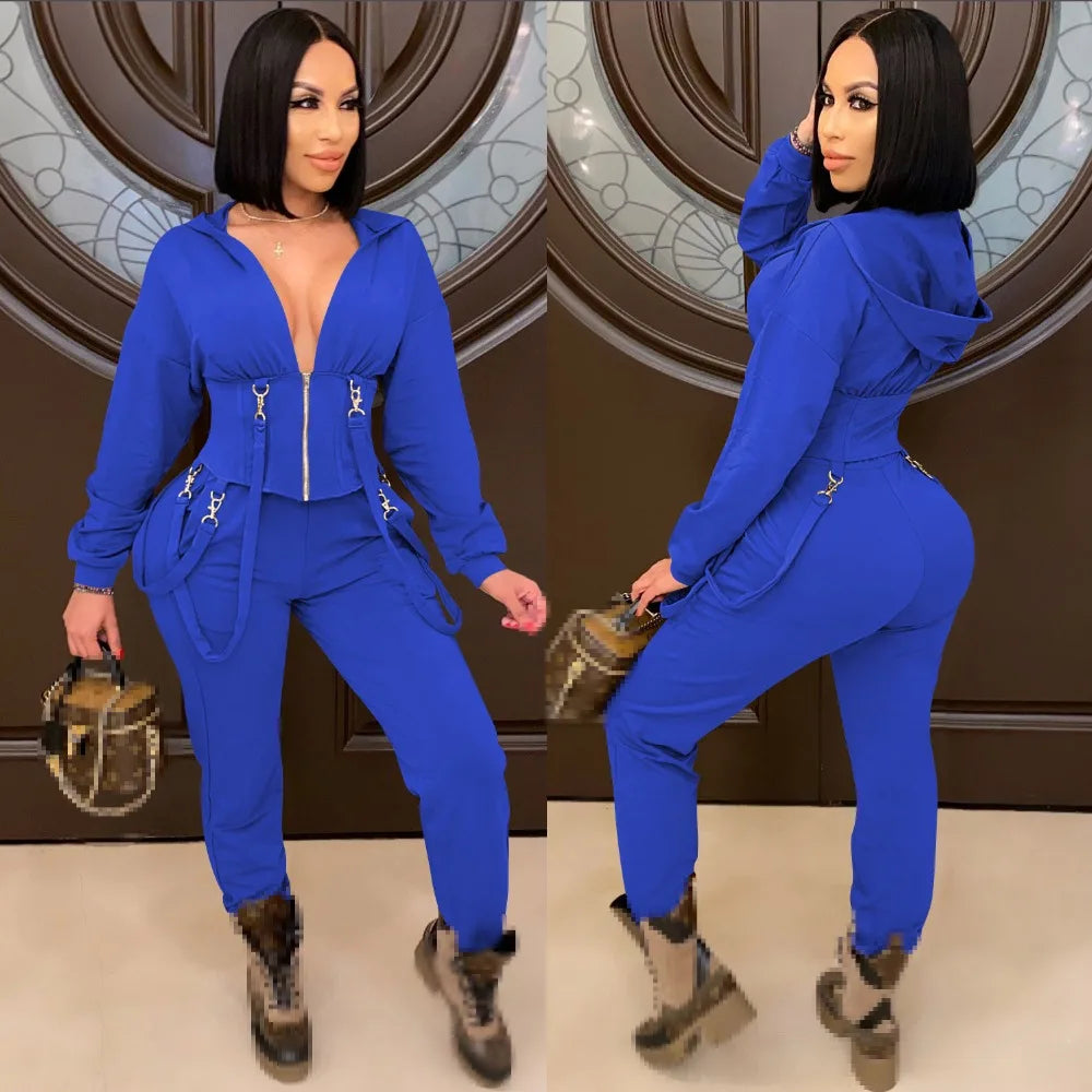 2 piece set women two piece outfits long sleeve sweatshirt pants tracksuit for women two pieces sets fall clothes 2020 outfits