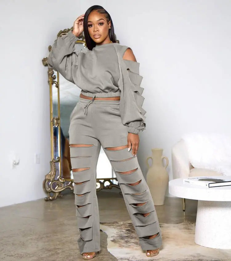 Letter Striped print Women Fall Two piece Set Sweatshirt Zipp jacket Top Trousers Sports Baseball Uniform Workout Outfits