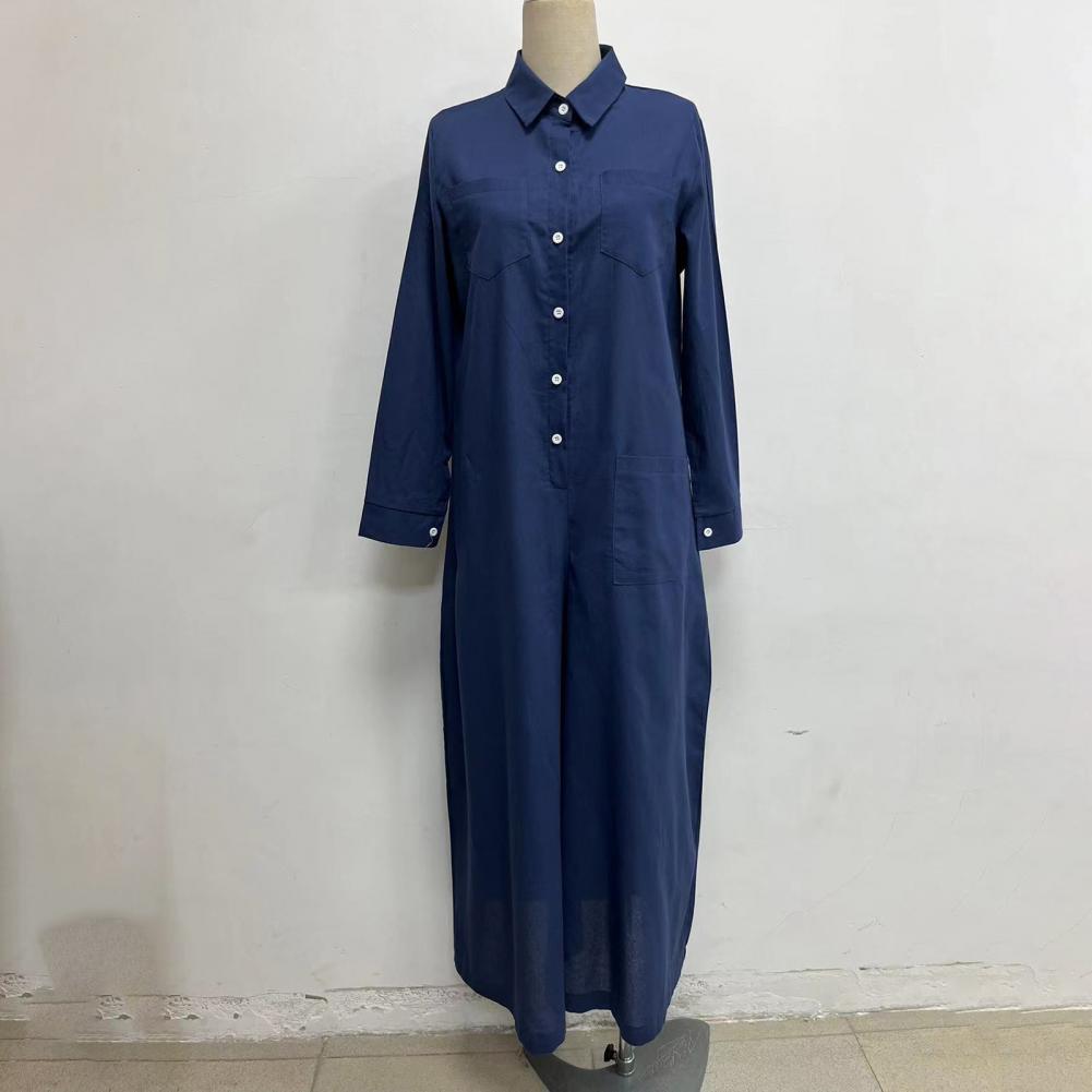 Cotton LinenWomen Jumpsuit Oversized Vintage Button Jumpsuit Summer Women Casual Beach Playsuit Wide Legs Pants Loose Romper