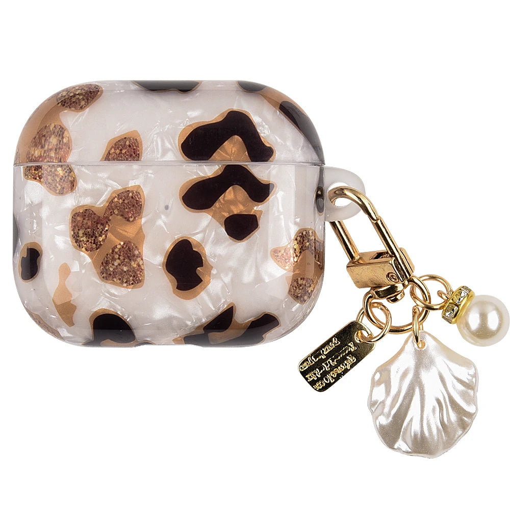 Leopard Girl Case for AirPods Pro 2 USB C Case for Airpods 4 pro 2 Airpods3 Case Soft Silicone Cover for airpods pro 3 2 1 Funda