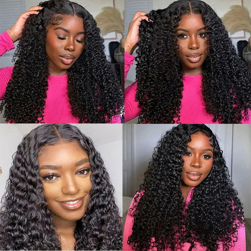 12A Burmese Curly Human Hair Wigs Brazilian Pixie Curls HD Transparent Lace Frontal Wig For Women Burmese Curly Full Lace Wigs