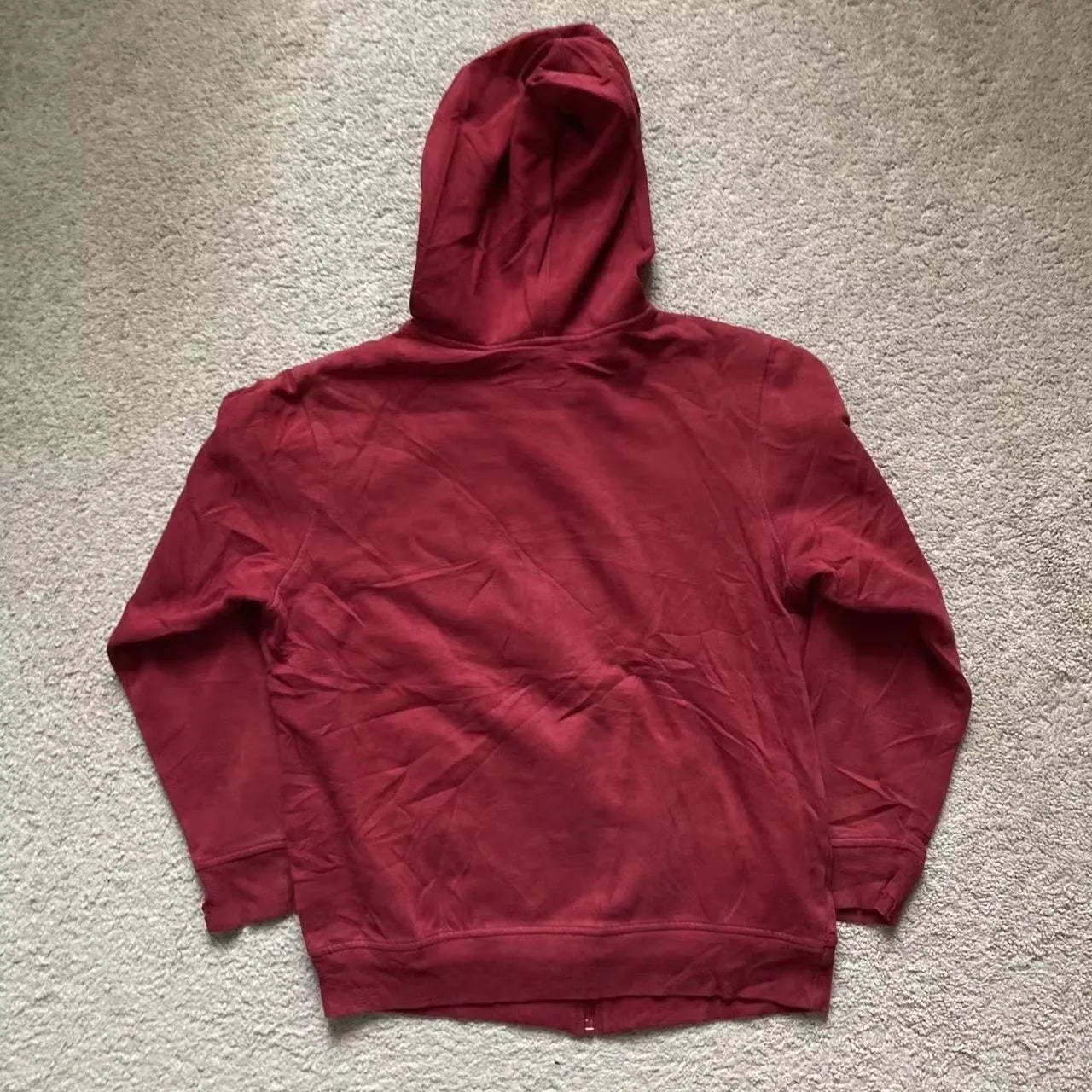 2000s New Cotton Red Couple Zipper Hoodies Vintage Elite Full Zip Hoodie Sweatshirt Size Skull Snake Red Y2K Sweatshirts