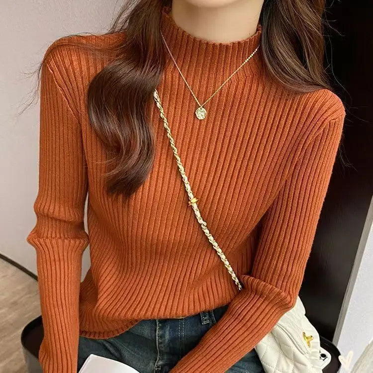 2024 Autumn Women's Cardigan Wool Sweater Korean Version New Embroidered Jacket Knitted Sweater Cardigan Hem Sweater Knitwear