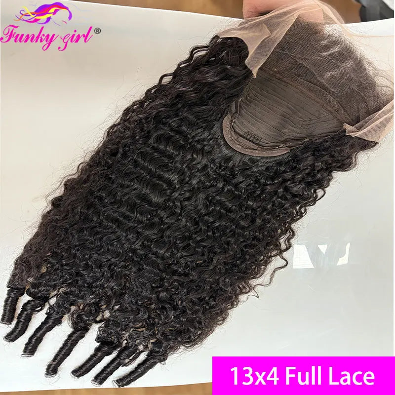 12A Burmese Curly Human Hair Wigs Brazilian Pixie Curls HD Transparent Lace Frontal Wig For Women Burmese Curly Full Lace Wigs