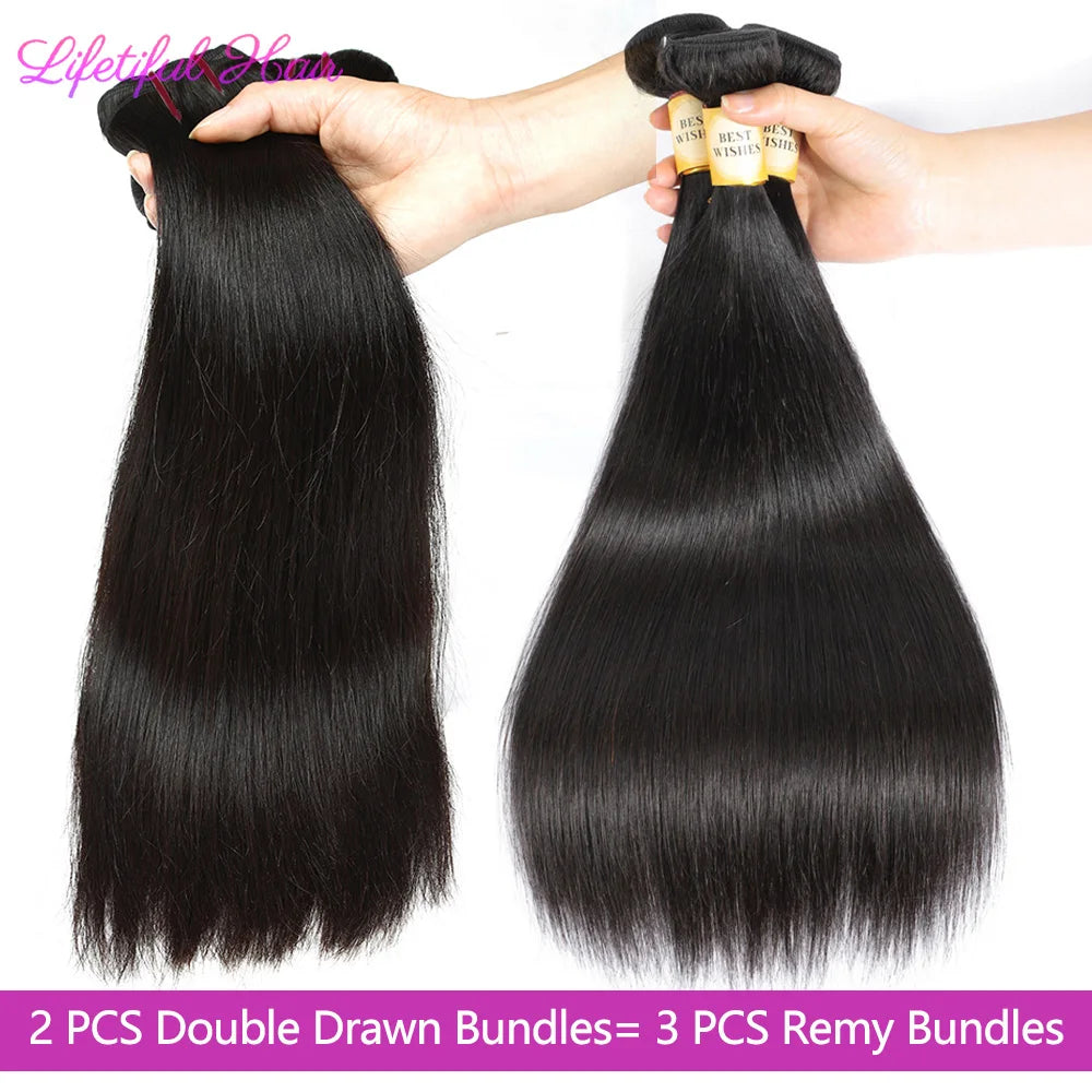 15A Double Drawn Hair Bundles Straight Vietnamese Raw Hair Bundles Human Hair Extensions 20 22 24 Inch Tissage Humain Hair