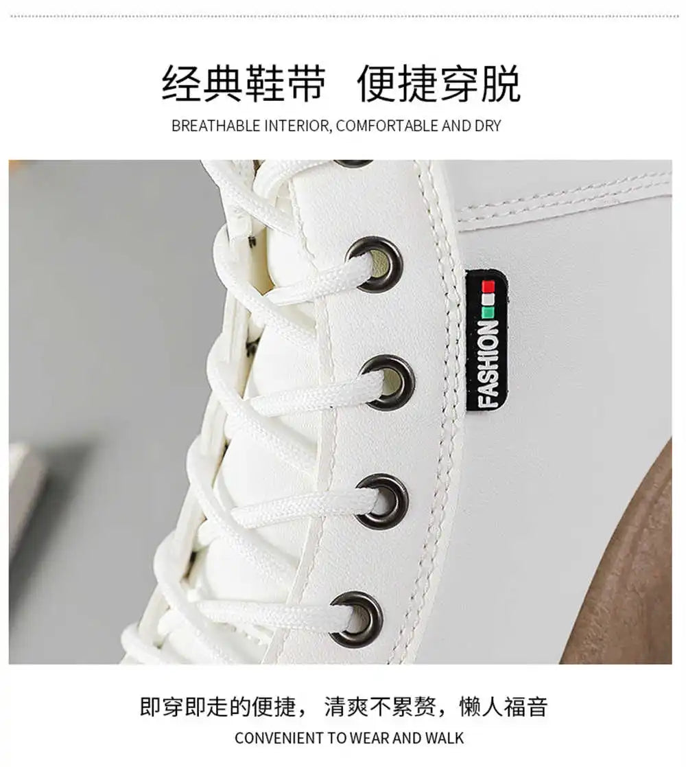 fall hi tops skateboarding shoes men Tennis laces boots men sneakers man summer 2023 sport daily tines cuddly kit boty YDX2