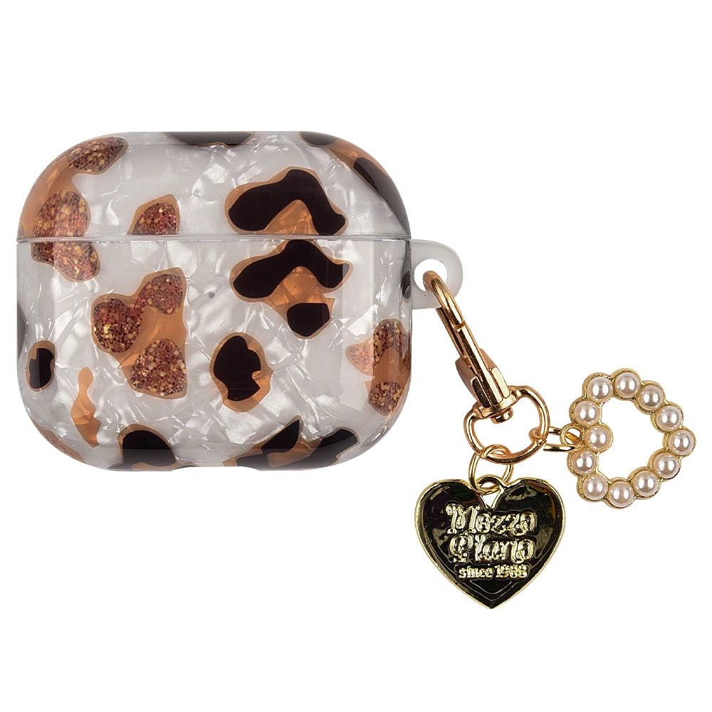 Leopard Girl Case for AirPods Pro 2 USB C Case for Airpods 4 pro 2 Airpods3 Case Soft Silicone Cover for airpods pro 3 2 1 Funda