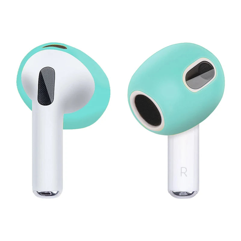 2PCS Earphone Cover For AirPods 3rd 3 2021 Case Silicone Protective Case Skin Cover Earpads For Apple AirPods 3 Generation Cases